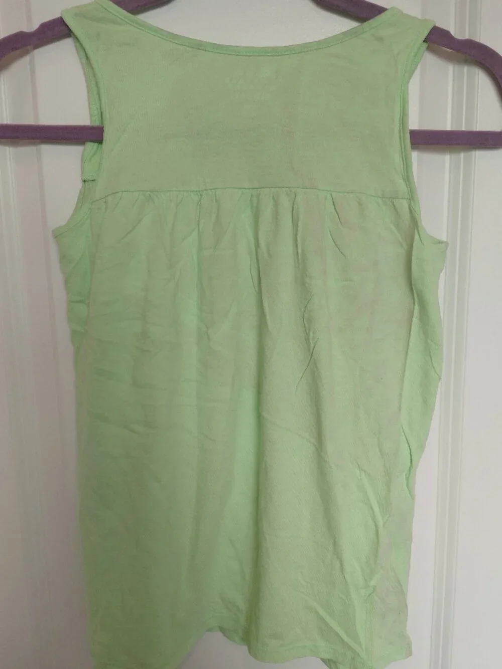 Girls Old Navy Lime Green Tank